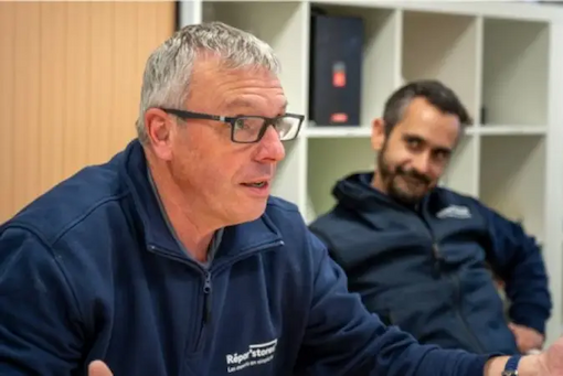 Thierry Arné d'Aty'pic Développement anime une formation sur la relation client et le management pour Repar'stores près de Montpellier.